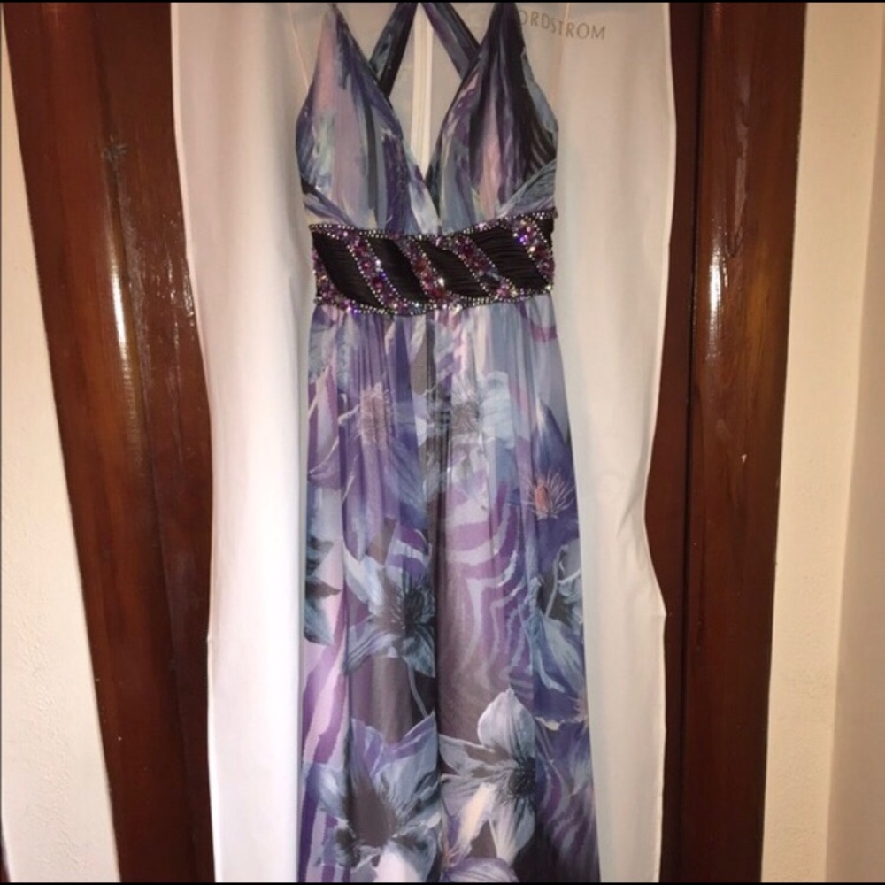 Caché Flower Prom Dress Size 4